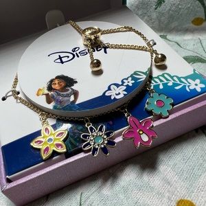 Disney Encanto Bracelet with flower charms.